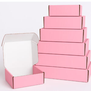 Pink Mailer Boxes