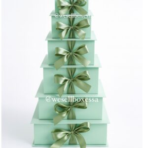 Green Ribbon Boxes