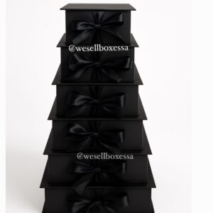 Black Ribbon Boxes